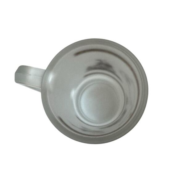 Catalina Island California Frosted Glass Beer Bar Mug Heavy 22K Gold Los Angeles - Picture 6 of 8